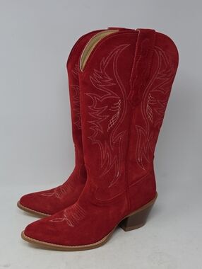 Idyllwind Women's Charmed Life Suede Western Boots - Round Toe Size 9.5